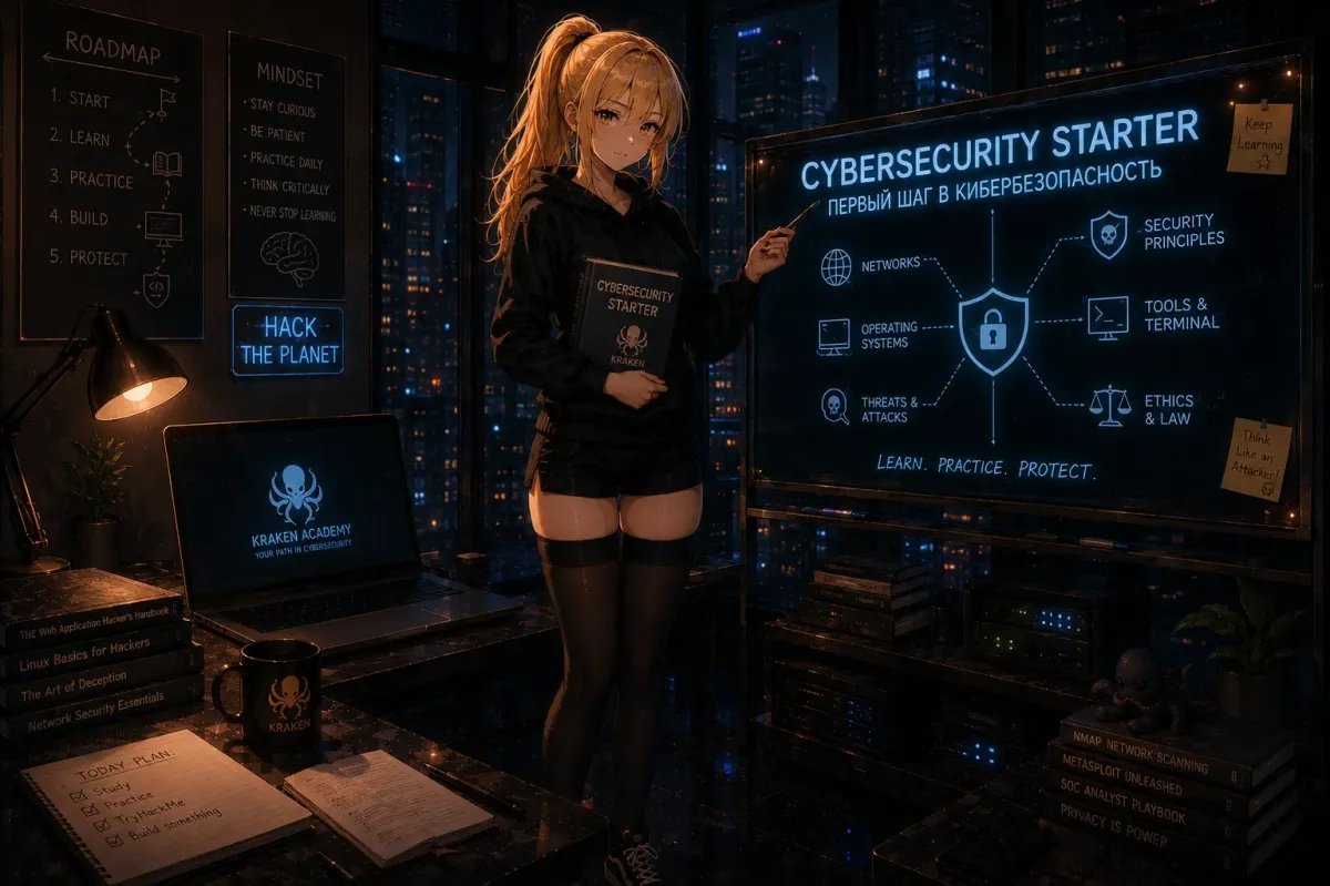 Cybersecurity Starter - первый шаг в кибербезопасность