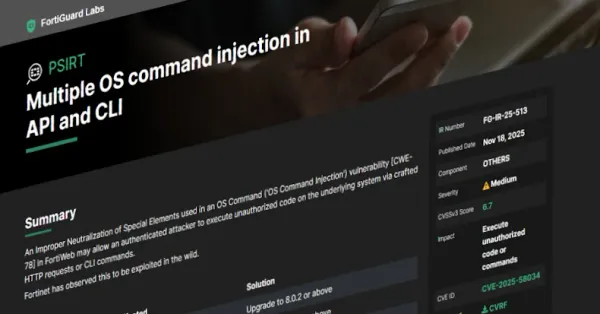Не стучи в FortiWeb - он уже сломан изнутри