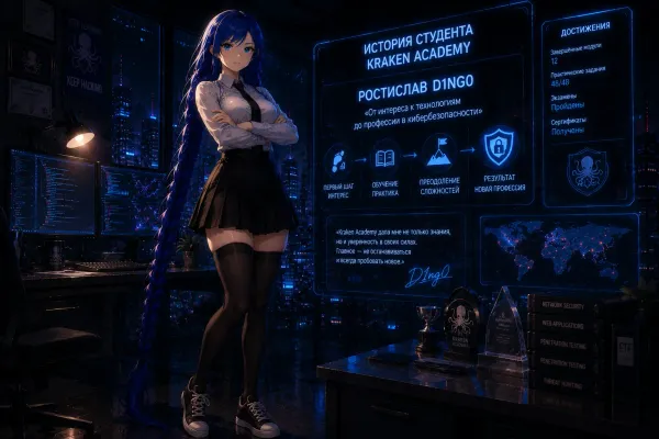 История студента Kraken Academy: путь Ростислава D1ng0