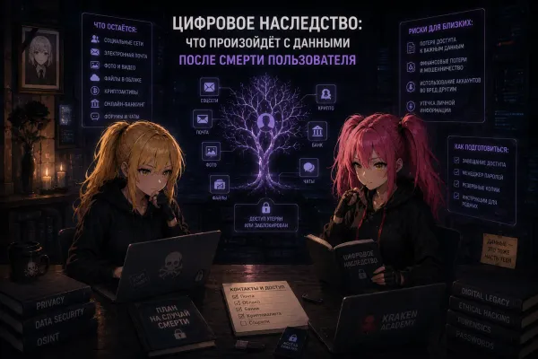 Цифровое наследство: что произойдёт с данными после смерти пользователя