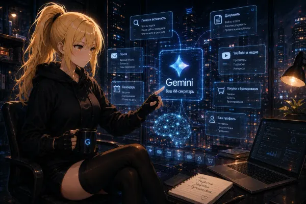 Google превращает Gemini в полноценного ИИ-секретаря. Насколько хорошо он может вас узнать
